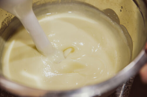 Whipped rendered beef tallow