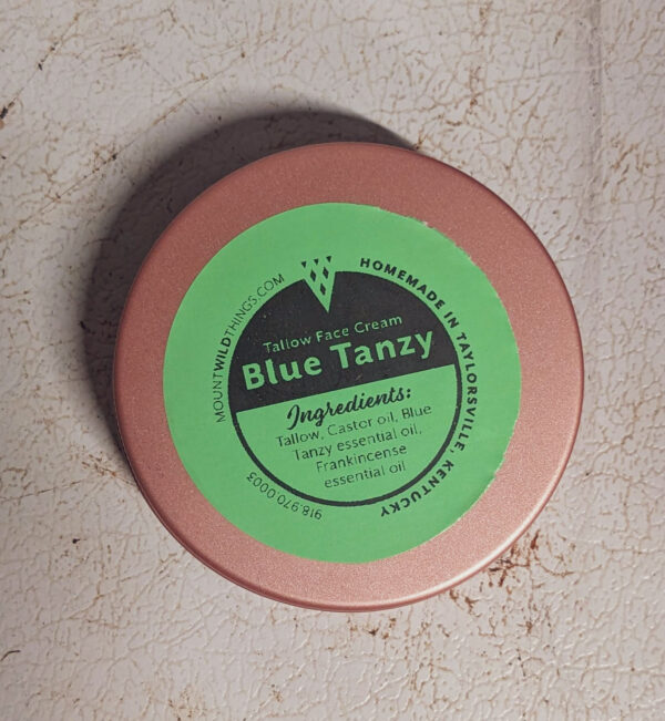 Blue Tanzy Tallow Face Cream