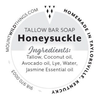 Honeysuckle Bar Soap