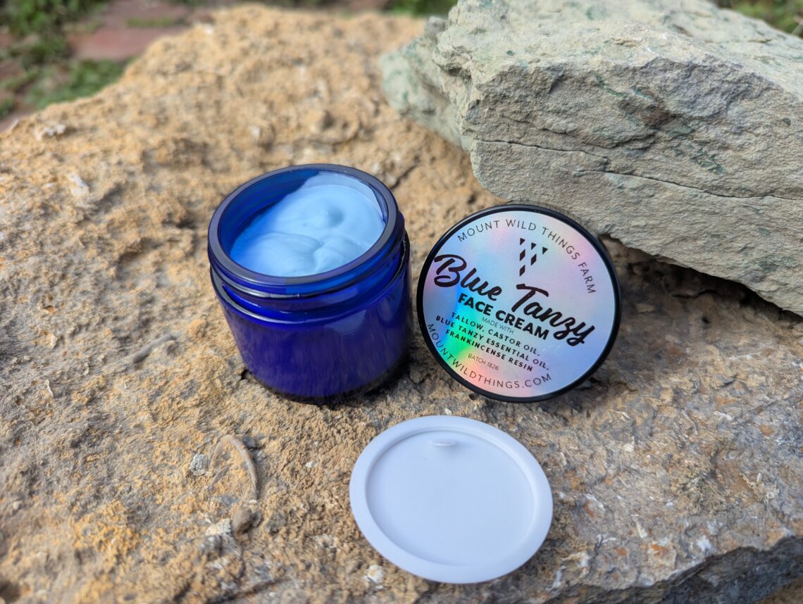 Blue Tanzy (Tansy) Tallow Face Cream