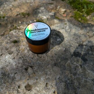 Frankincense Tallow Face Cream (2 Oz Amber Glass Jar)